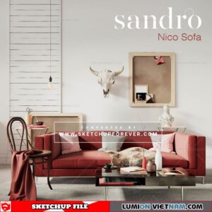 Sofa - Sketchup Model