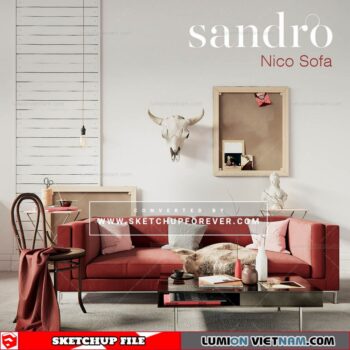 Sofa - Sketchup Model