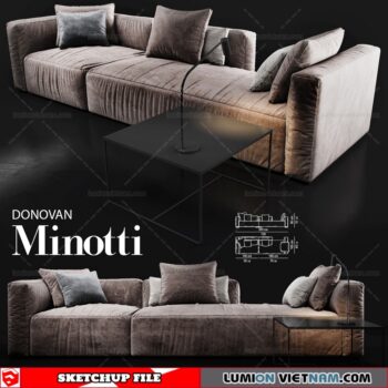 Sofa - Sketchup Model