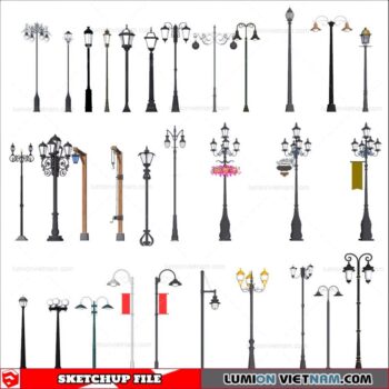 Street Light - Sketchup Models by DatHouzz