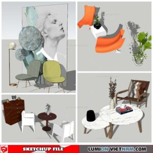 Tea Reading - Sketchup Models By NhaTay