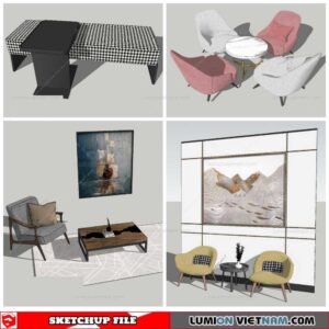 Tea Reading - Sketchup Models By NhaTay