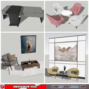 Tea Reading - Sketchup Models By NhaTay