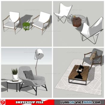 Tea Reading - Sketchup Models By NhaTay