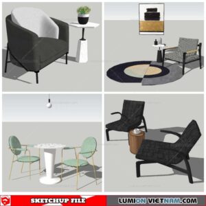 Tea Reading - Sketchup Models By NhaTay