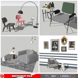 Tea Reading - Sketchup Models By NhaTay