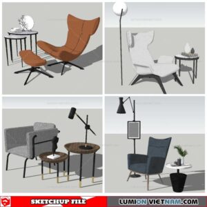 Tea Reading - Sketchup Models By NhaTay