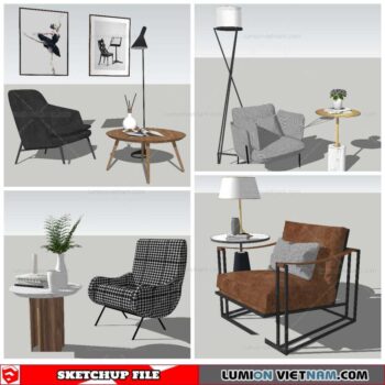 Tea Reading - Sketchup Models By NhaTay