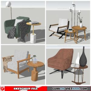 Tea Reading - Sketchup Models By NhaTay