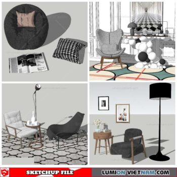 Tea Reading - Sketchup Models By NhaTay