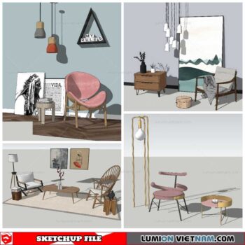 Tea Reading - Sketchup Models By NhaTay