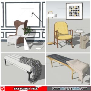 Tea Reading - Sketchup Models By NhaTay