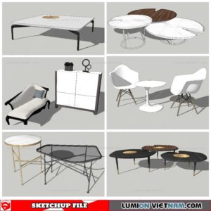 Tea Reading - Sketchup Models By NhaTay