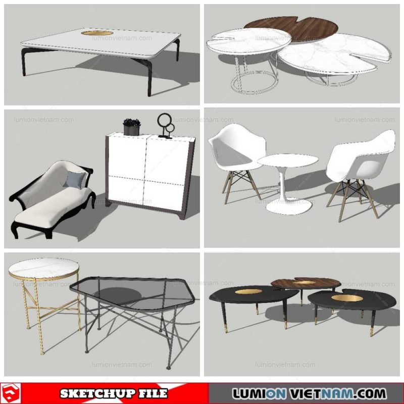 Tea Reading - Sketchup Models By NhaTay