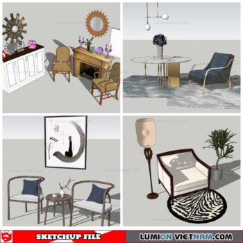 Tea Reading - Sketchup Models By NhaTay