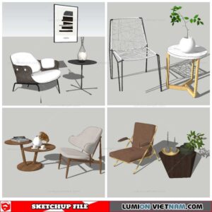Tea Reading - Sketchup Models By NhaTay