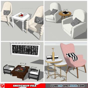 Tea Reading - Sketchup Models By NhaTay