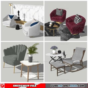 Tea Reading - Sketchup Models By NhaTay