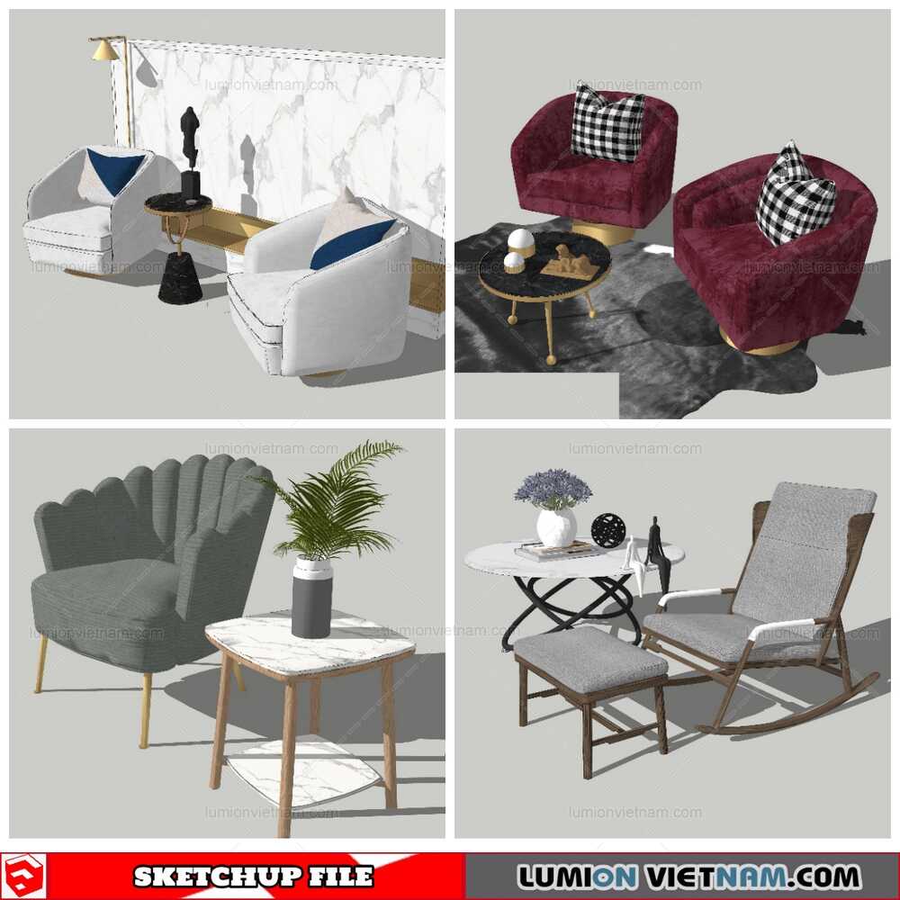 Tea-Reading-(6)-Sketchup-Models