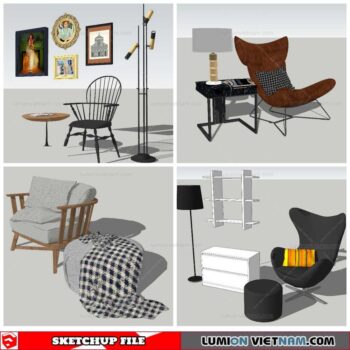 Tea Reading - Sketchup Models By NhaTay