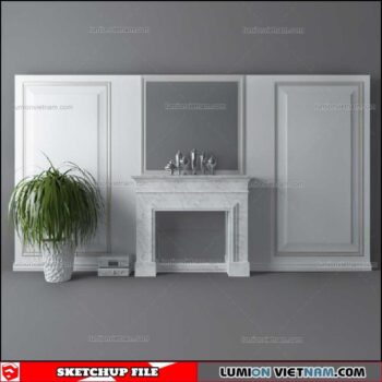 Wall Unit - Sketchup Models