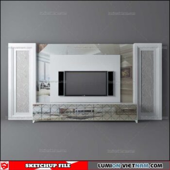 Wall Unit - Sketchup Models