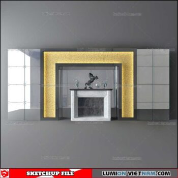 Wall Unit - Sketchup Models