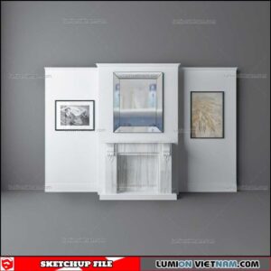 Wall Unit - Sketchup Models
