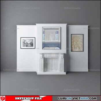 Wall Unit - Sketchup Models