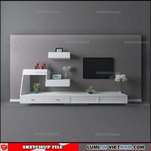Wall Unit - Sketchup Models