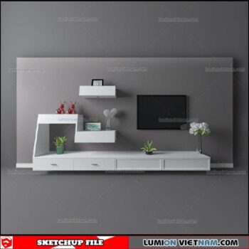 Wall Unit - Sketchup Models