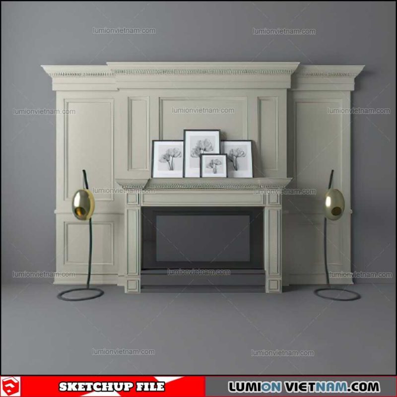 Wall Unit - Sketchup Models