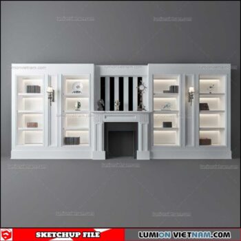 Wall Unit - Sketchup Models