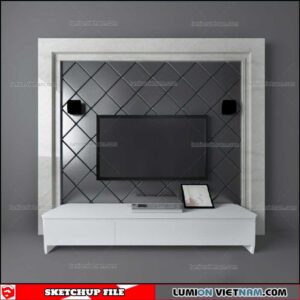 Wall Unit - Sketchup Models