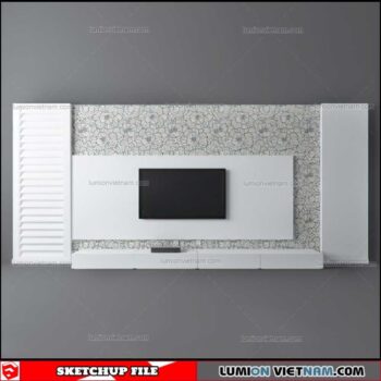 Wall Unit - Sketchup Models