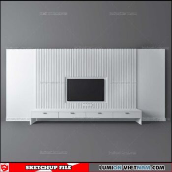 Wall Unit - Sketchup Models