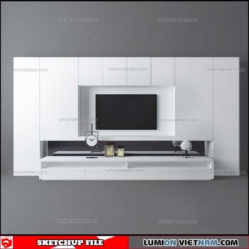 Wall Unit - Sketchup Models
