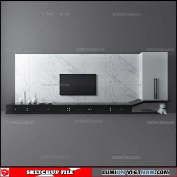 Wall Unit - Sketchup Models