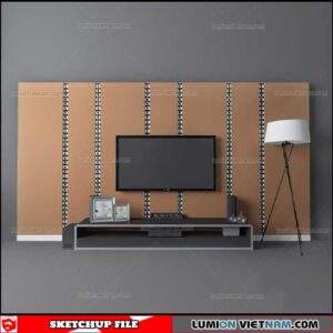 Wall Unit - Sketchup Models