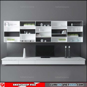 Wall Unit - Sketchup Models