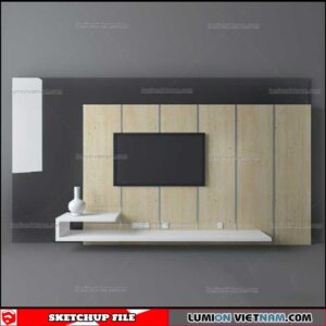 Wall Unit - Sketchup Models