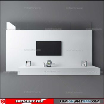 Wall Unit - Sketchup Models