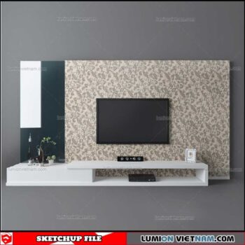 Wall Unit - Sketchup Models