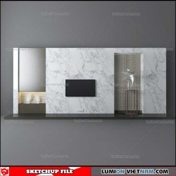Wall Unit - Sketchup Models