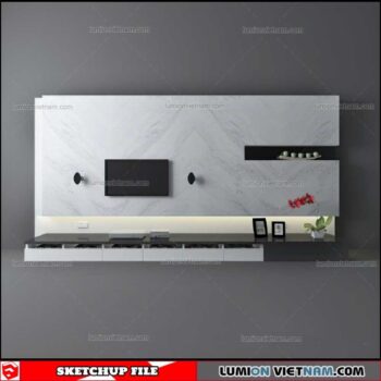 Wall Unit - Sketchup Models