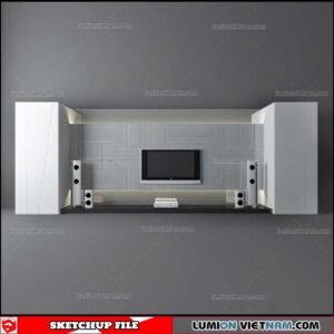 Wall Unit - Sketchup Models