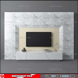 Wall Unit - Sketchup Models
