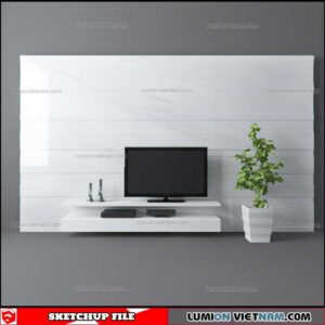 Wall Unit - Sketchup Models