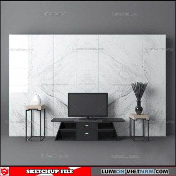 Wall Unit - Sketchup Models