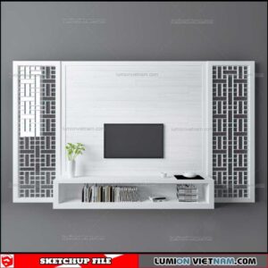 Wall Unit - Sketchup Models